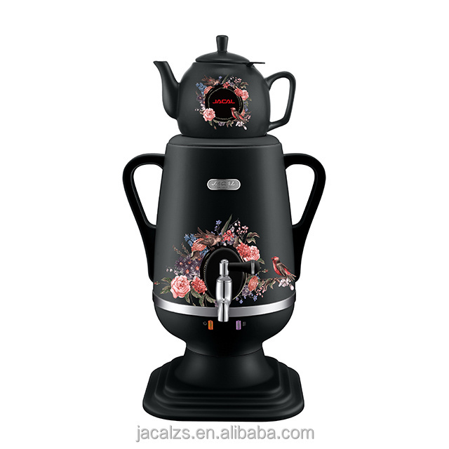 3.2L electric Plastic turkish samovar tea maker set