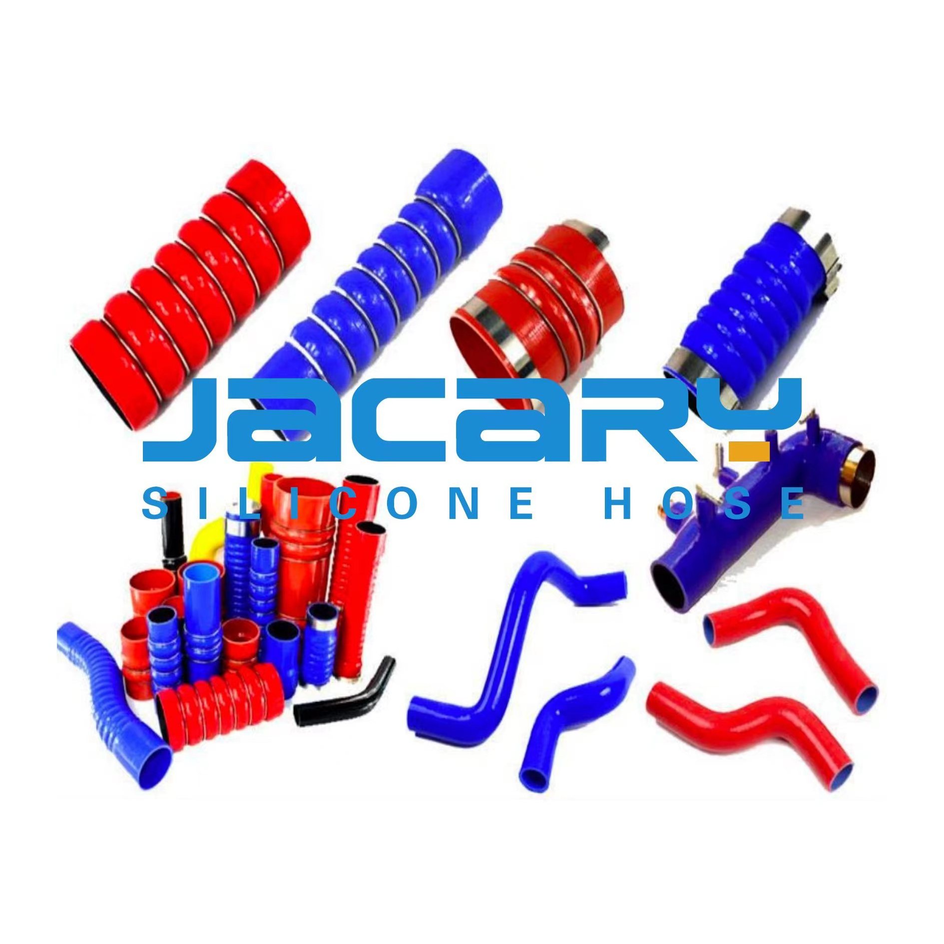 Factory Price Car Parts Blue EGR Cooler Hose Silicon Hose1837845C2 4C4Z8592-AA for FORD F-250 F-350 F-450 Super Duty