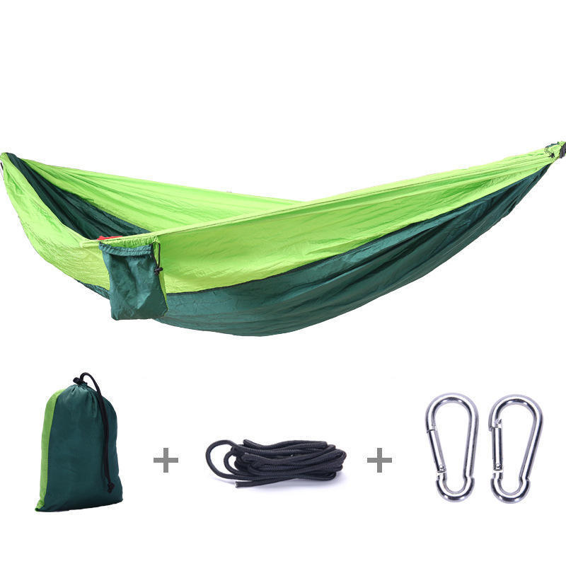 Portable Outdoors Backpacking Survival or Travel Single & Double  Hammock for Outdoor Camping