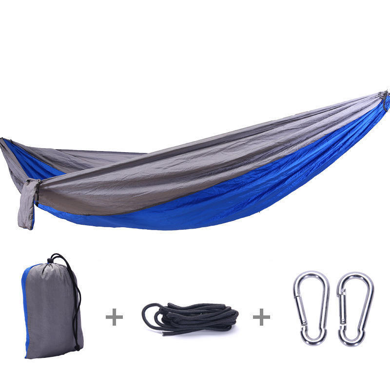 Portable Outdoors Backpacking Survival or Travel Single & Double  Hammock for Outdoor Camping