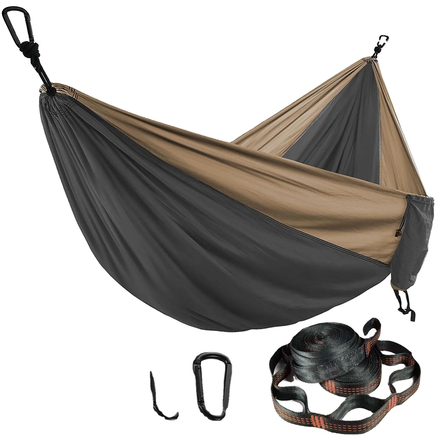 Outdoor Camping Hammock Lightweight Hanging Mosquito Net Hammocks Tree Straps Swing Backpack Backyard