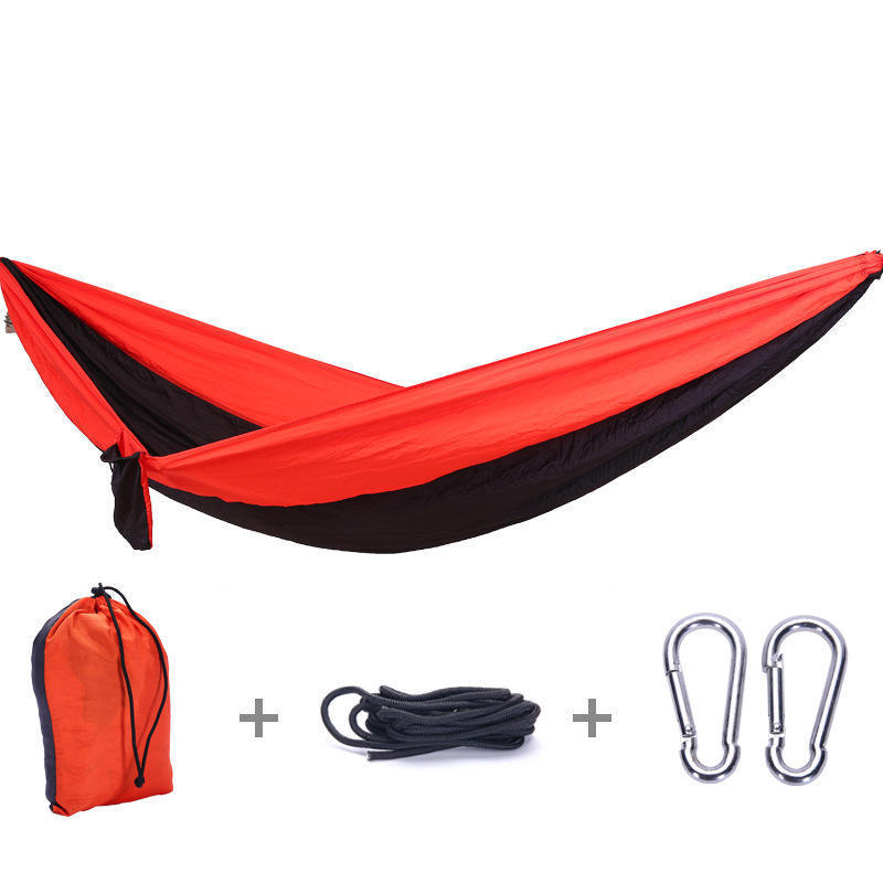 Portable Outdoors Backpacking Survival or Travel Single & Double  Hammock for Outdoor Camping