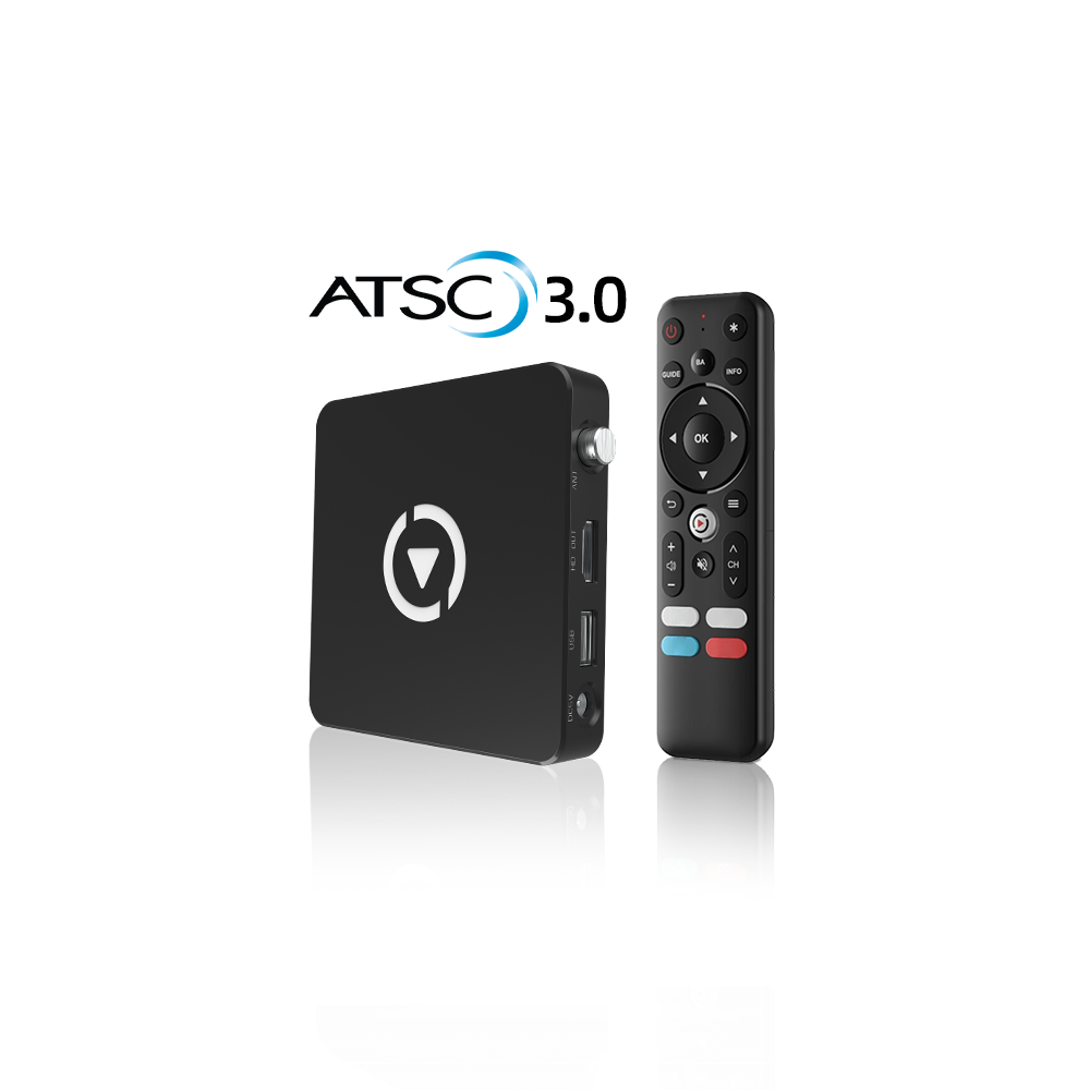 32GB 64GB ROM Wifi 2.4G&5GHz Multi Channel FTA Tuner IP RF digital Receiver ATSC3.0 For DTV Broadcasting System