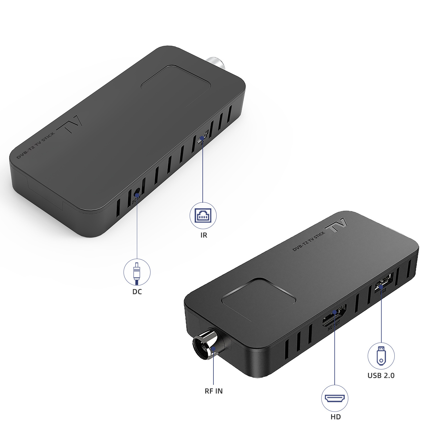 DVB-T2 H26510bit receiver tuner decoder with Scart RGB for Europe MPEG2/MPEG 4 DVB-T2 Set top Box DVB-T2