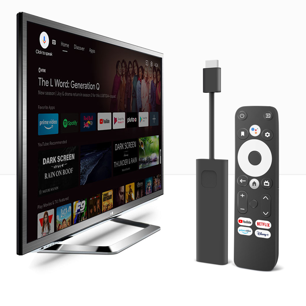 High quality TV Box Video 4K HDR Live TV on One Screen 4K UHD Vision HDR Google Certified tv stick 4k