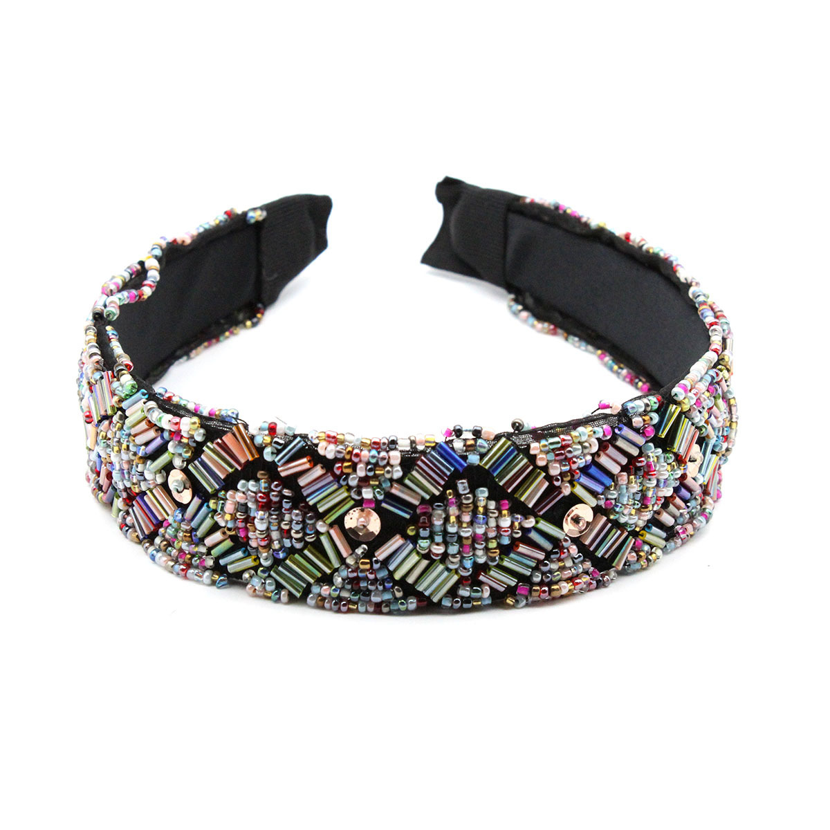 Jachon fashion Bohemia Style Rhinestone Headband Fashion Exquisite Headband Hair Accessories women girls fine jewelry headband