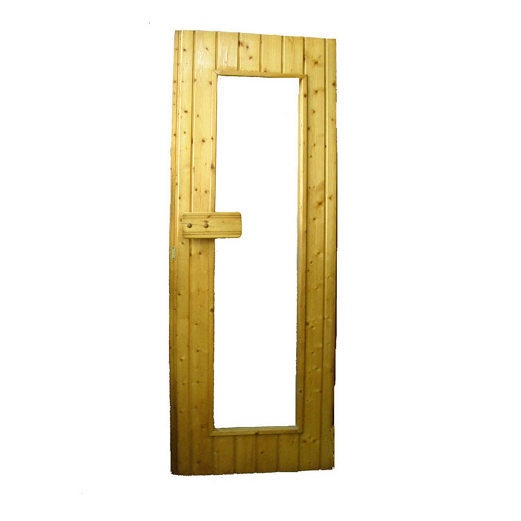 New high quality hot sale Sliding/Swing Sound Insulation Impact Resistance Tempered Glass Sauna Door