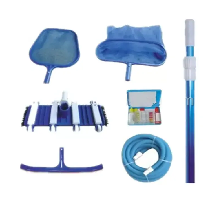 China supply swimming pool accessories cleaning products standard pool skimmer leaf rake