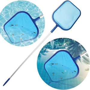 China supply swimming pool accessories cleaning products standard pool skimmer leaf rake