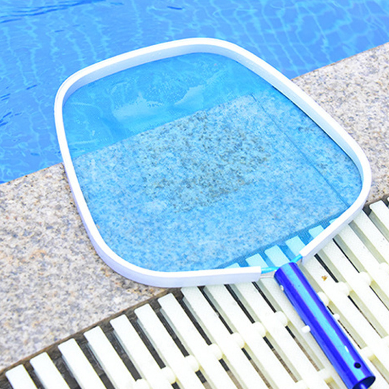 Swimming Pool Accessories Surface Floating Skimmers Dirt And Leaf Stainless Steel Skimmer Net