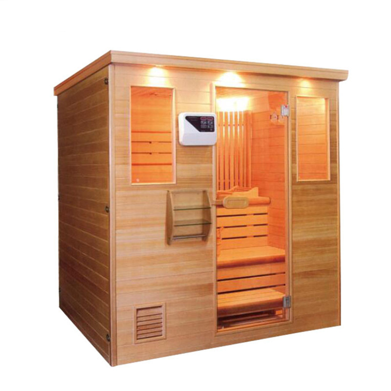 far infrared sauna room, health dry Steam dry sauna for 1-2 person sauna