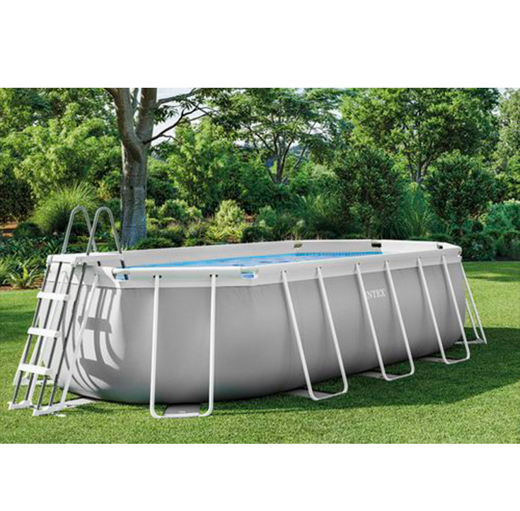 Rectangular bracket pool INTEX factory direct PVC pipe rack durable hot selling above ground pool