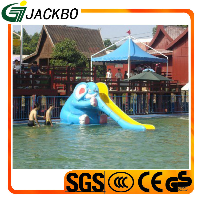 High Quality Fiberglass Water Park Plastic Elephant Slide For Sale