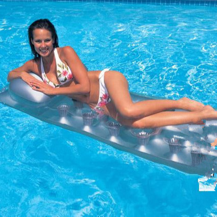 Hot sale Inflatable Floating Lounger Swimming Pool Float Lounge Floater Raft Chair