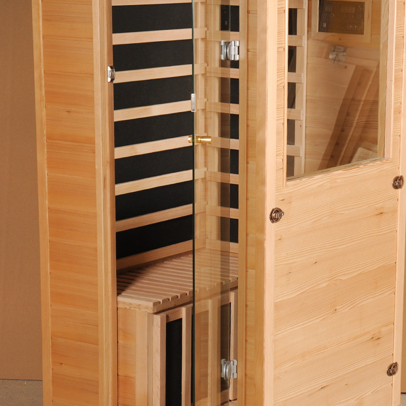 far infrared sauna room, health dry Steam dry sauna for 1-2 person sauna