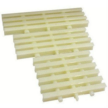 plastic swimming pool overflow Factory Supply Pool Grating PVC Gutter Drain pvc overflow  grating