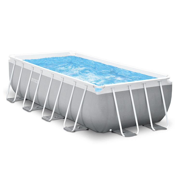 Rectangular bracket pool INTEX factory direct PVC pipe rack durable hot selling above ground pool