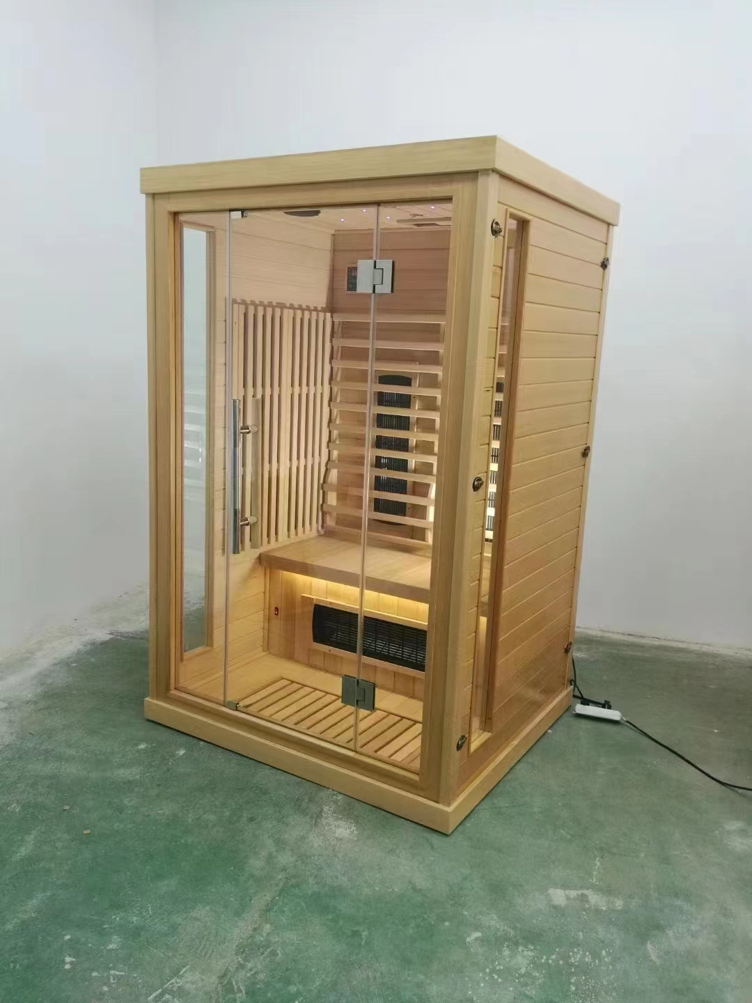 far infrared sauna room 2 Person Sauna Rooms shower steamers cycle accessories cold plunge infrared sauna