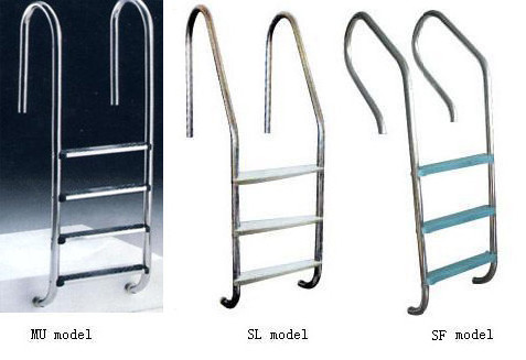 Stainless steel product Swimming Pool Ladder 2/3/4/5 steps strong ladder for pool