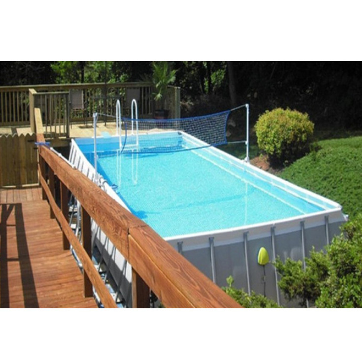 Rectangular bracket pool INTEX factory direct PVC pipe rack durable hot selling above ground pool