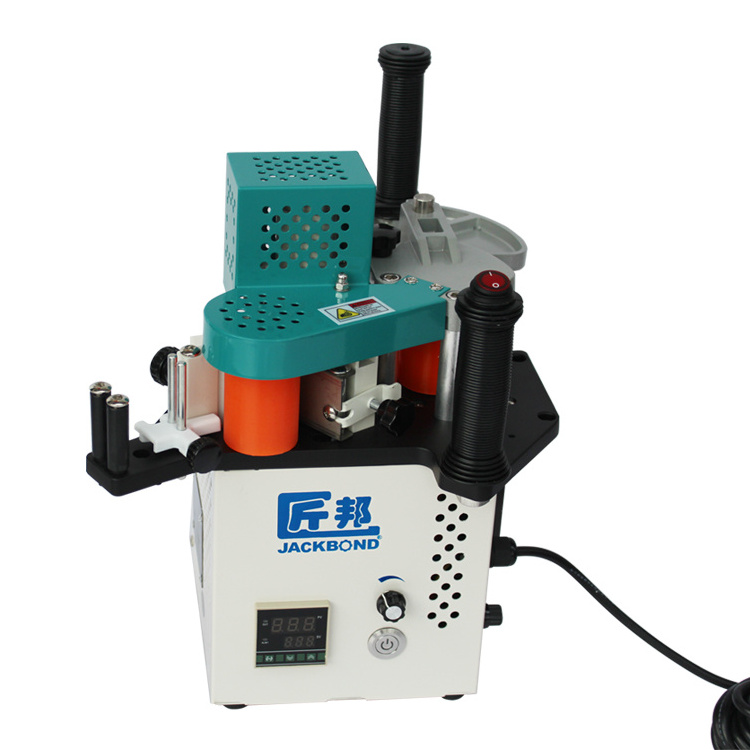 Mini multifunctional adjustable speed plywood carpenter curve edge banding machine