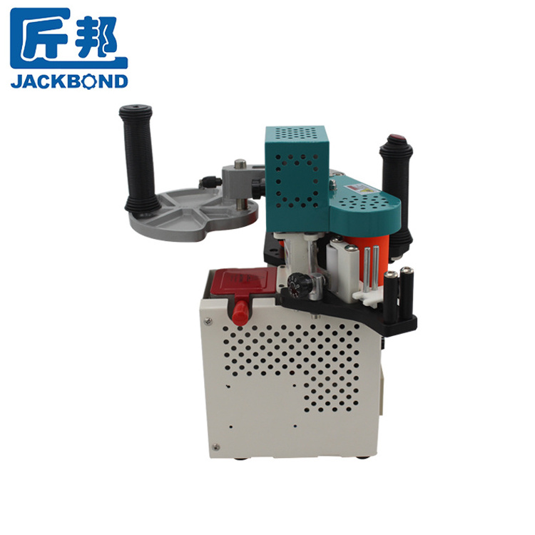 Mini multifunctional adjustable speed plywood carpenter curve edge banding machine