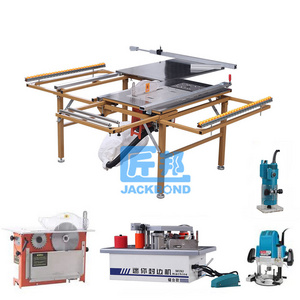 Woodworking all in one machine saw table precision rail sliding table saw