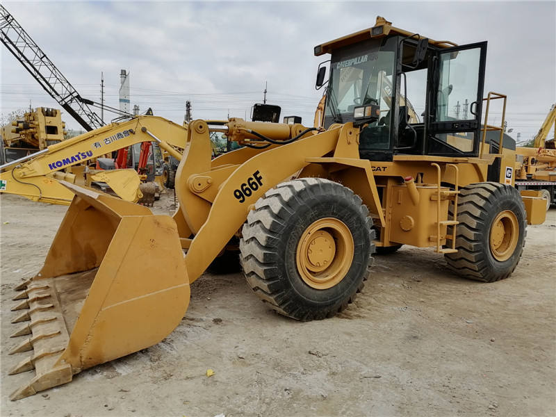 Used machine Caterpillar wheel loader CAT966f mini skid steer loader diesel