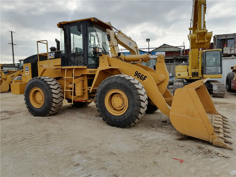 Used machine Caterpillar wheel loader CAT966f mini skid steer loader diesel