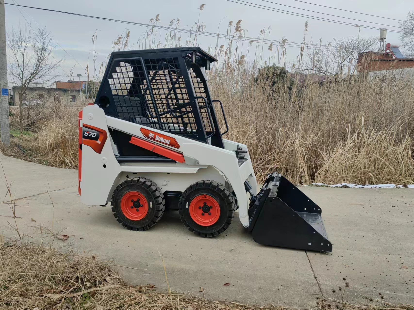 Bobcat S160 2.7 ton Used Hydraulic Used Track Machine Mini Skid Steer hydraulic Crawler Loaders compact track loaders