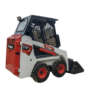 Used Powerful Performance Cheap Price For Sale Bobcat S70 mini Skid Steer Loader With Shovel Bucket