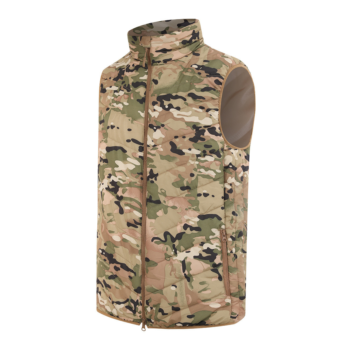 LAYENNETactical Outdoor Camouflage Thermal Vest Multi-pocket Quick-drying Man Mesh Utility Outdoor Fishing Men's Vest