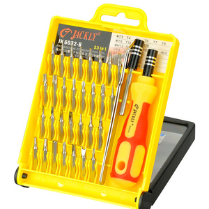 JACKLY JK-6032B Mini screwdriver set tool box for mobile phone computer DIY repair