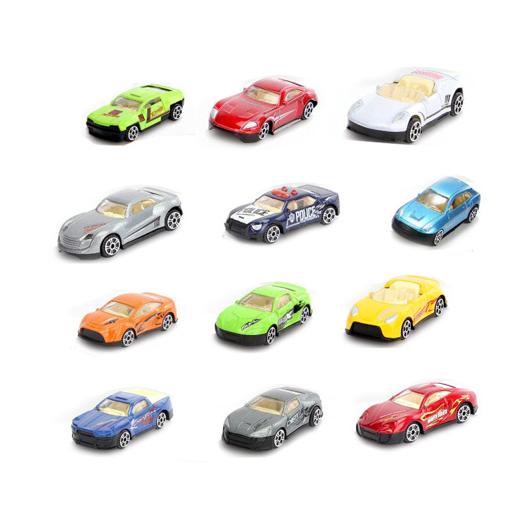 12 Models Children Hot Slide Wheel Mini DieCast Toy Cars Small Car Toy