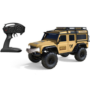 1:10 2.4 Ghz 4WD RC Car with Led Lights Front & Rear Independent Suspension System TPR Rubber Tires Off-road Climbing Truck