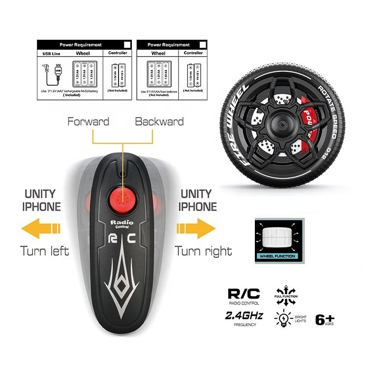 Toy wheel rc cars 2.4G 4CH rc car tires speed wheel toys for kids children rc toy