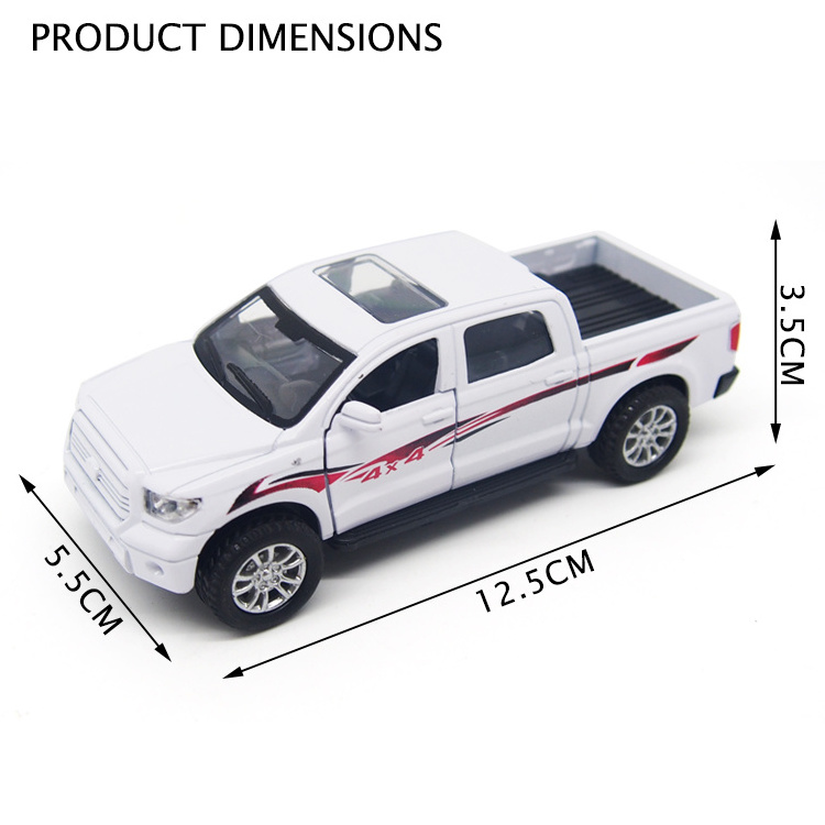 12PCS 1 32 Scale Die Cast Pickup Model Car Diecast Truck Toy For Kids