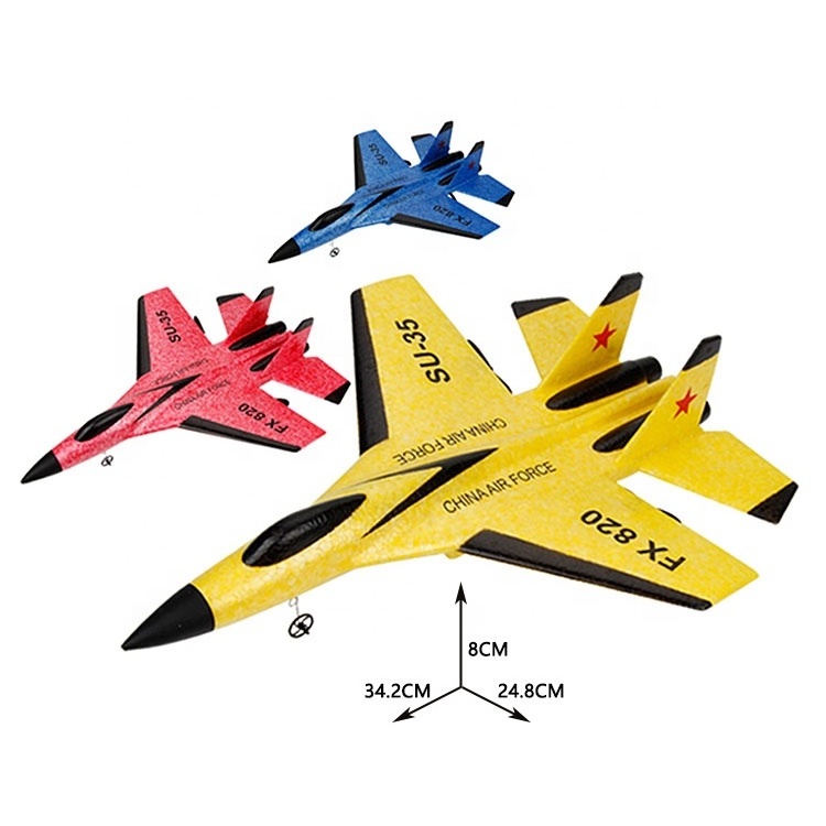 SU35 RC plane remote control jet fighter plane 2CH flying foam plane distance about 120m rc toy