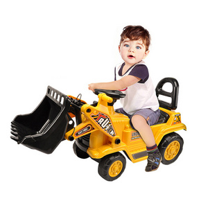 PP material baby ride on excavator ride on car toys engineering truck