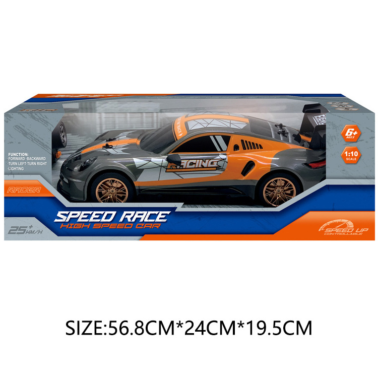 2.4GHZ 1:10 Scale PVC Remote Control Car 4X4 High Speed Toys Race Cars RC Toy