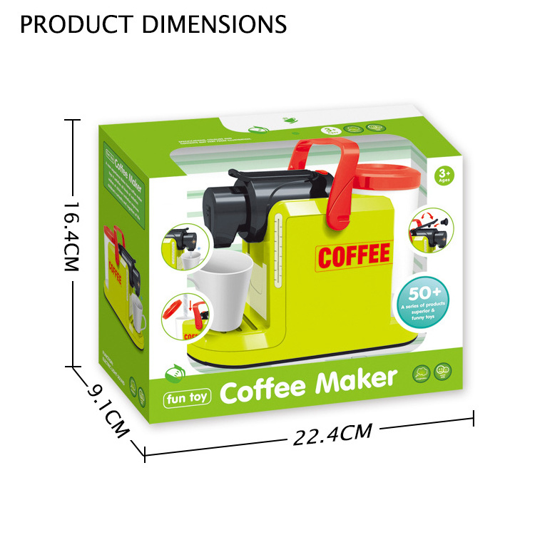 pretend play electrical toys battery operated music light water outlet coffee maker kitchen toy