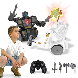 Newest remote control robot RC PK robot RC battle robot 360 degree stunt for kids adults rc toy