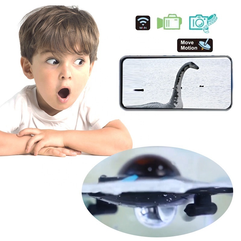 Newest 6CH RC boat HD underwater camera toy boat app remote control camera for kids rc toy