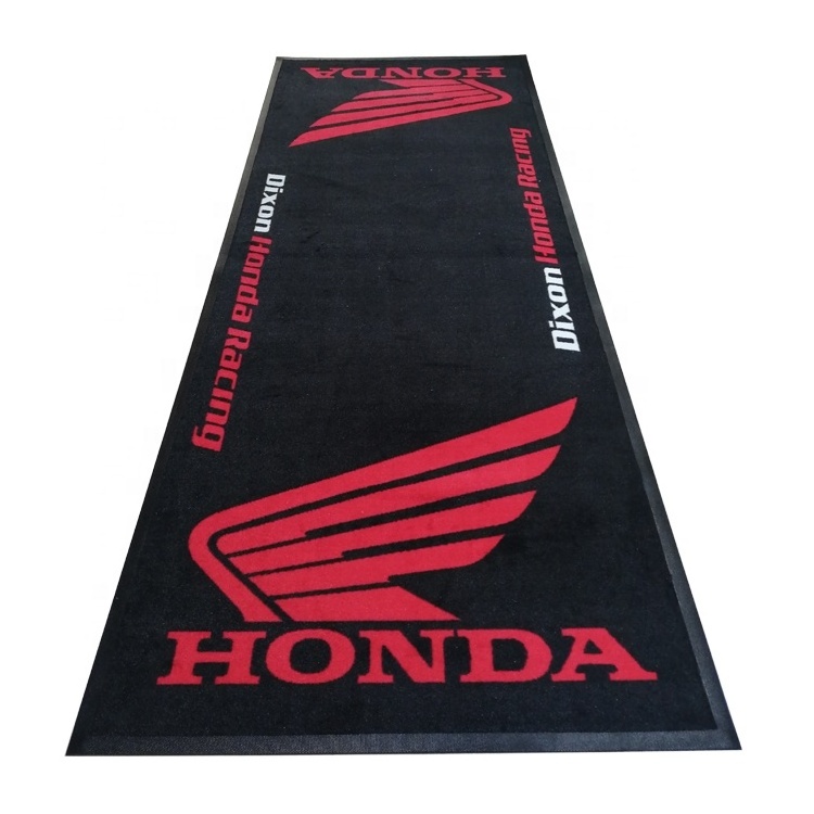 Waterproof Custom Printed Logo Motorcycle mats For Motorcycle