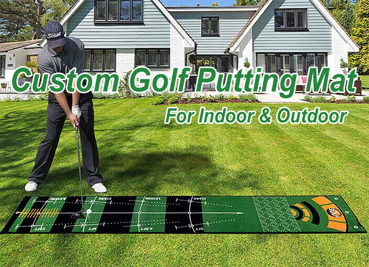 Professional golf practice hitting used for  golf hitting mat swing golf mat