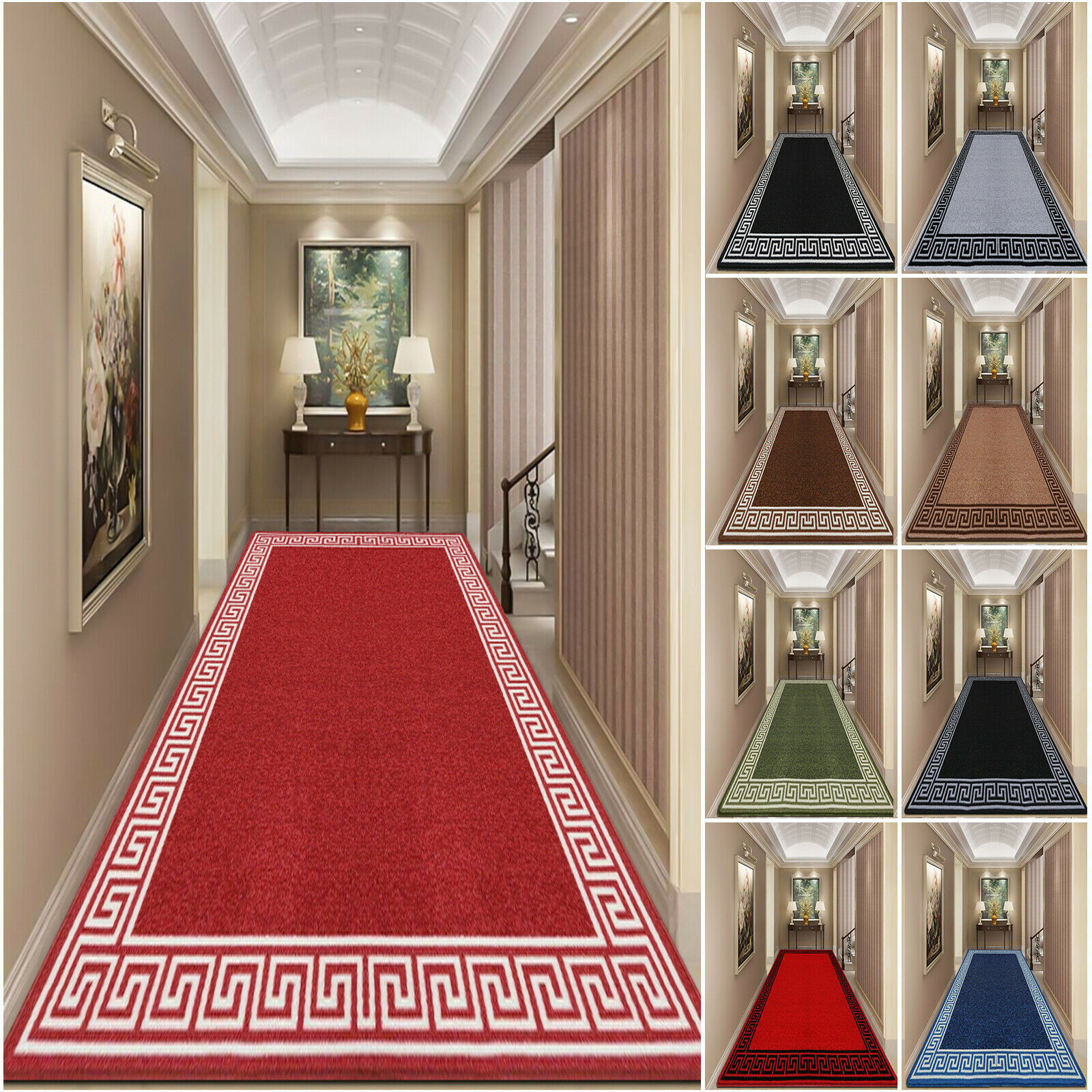 Custom Hallway Runners Bedroom Kitchen Corridor Rug Carpet Runner Rugs