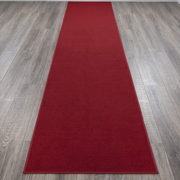 Best price hotel / living room / kitchen / office / outdoor red exhibition floor carpet