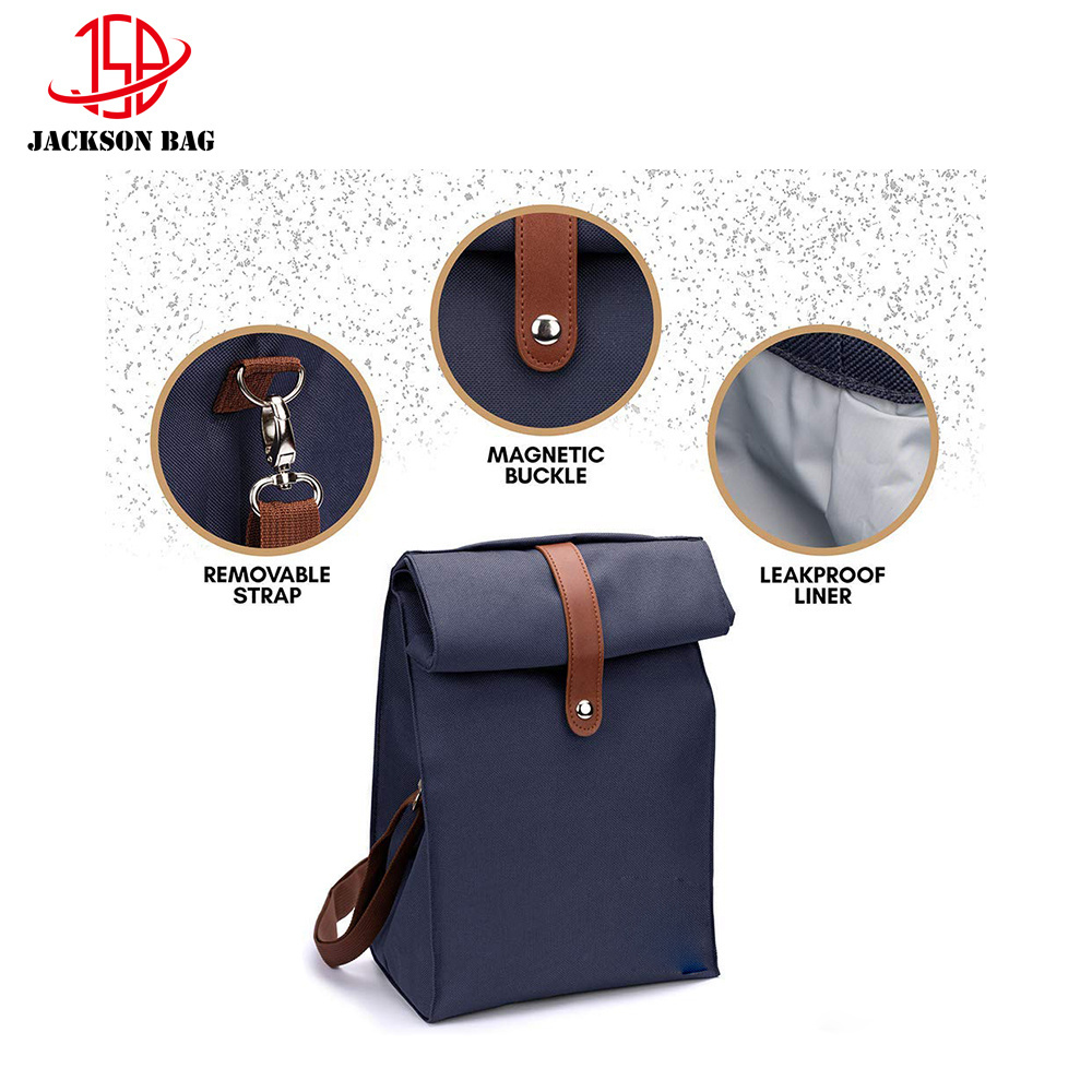 Insulated Lunch Bag With Shoulder Strap For Women and Men Portal Leakproof Cool Lunch Container Box Bag