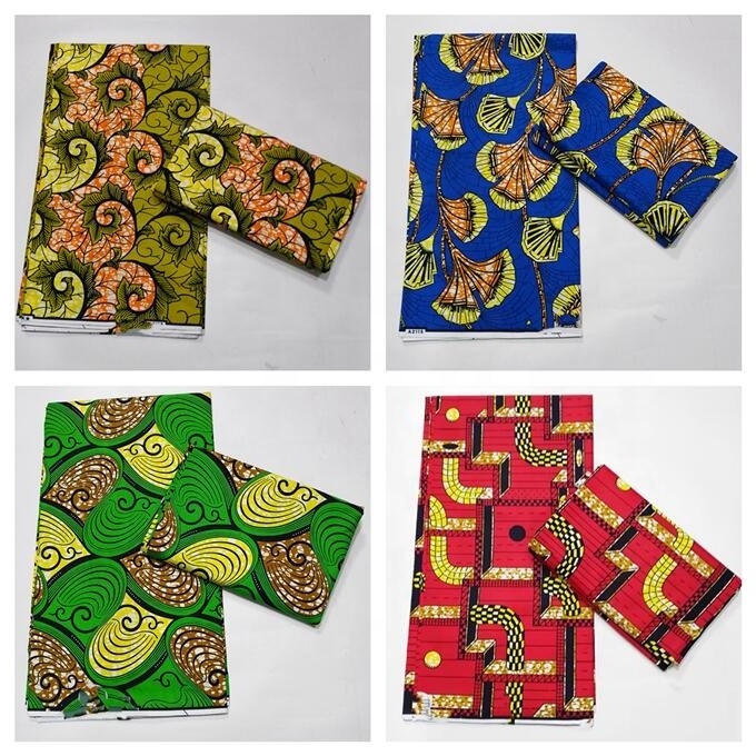 Wholesale! Real African wax100%cotton, Nigerian style design, Ankara New Wax fabric High Quality African Fabric