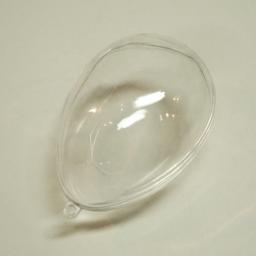 Egg Shaped Acrylic Preserved Flower Gift Box